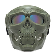 Charger l&#39;image dans la galerie, Masque de route avec lunettes en forme de crâne