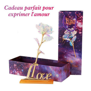 Ciaovie Parfait Cadeau-Rose Coloré En Galaxie Avec Amour - ciaovie