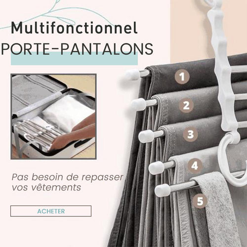 Porte-pantalons Multifonctionnel