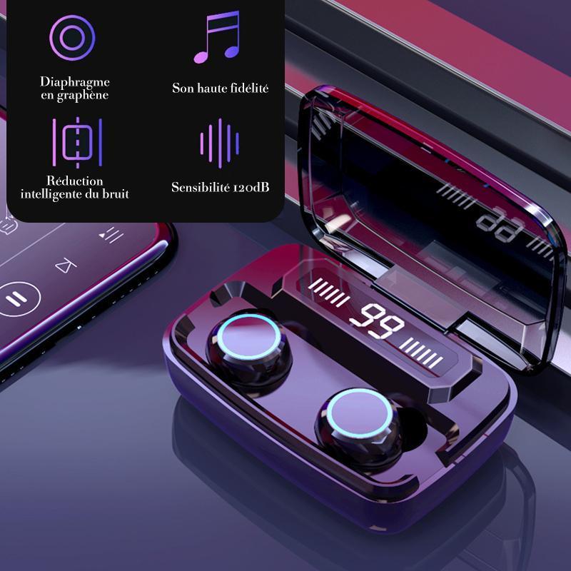 M11 Écouteurs Bluetooth Sans Fil À Fonction Tactile Intelligente