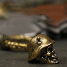 Charger l&#39;image dans la galerie, Porte-clés En Paracorde Soldat Squelette