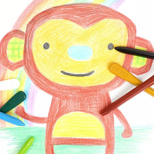 Charger l&#39;image dans la galerie, Ensemble de Crayons en Cire Organique pour Enfants (12/18/24/36 couleurs)