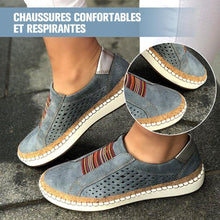 Charger l&#39;image dans la galerie, Ciaovie™ Chaussures À Bout Rond Évidé - ciaovie