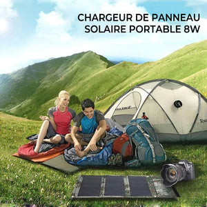 Chargeur de Panneau Solaire Portable 8W