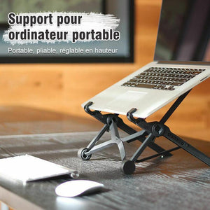 Rhinoblanc™ Support Ajustable pour Ordinateur Portable