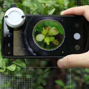 Microscope de Téléphone Portable à LED