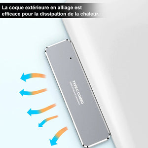 USB C Station d'Accueil Multifonctionnelle en Alliage d'Aluminium pour iPad et Ordinateur