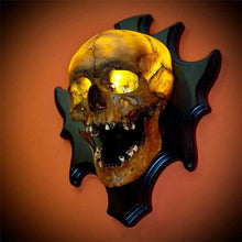 Charger l&#39;image dans la galerie, Décoration murale crâne brillant