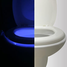 Charger l&#39;image dans la galerie, Lampe Toilette Veilleuse LED Éclairage pour WC 16 Couleurs - ciaovie