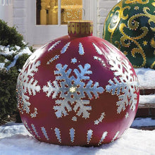 Charger l&#39;image dans la galerie, Boule de Décoration Gonflable de Noël en plein air