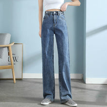 Charger l&#39;image dans la galerie, Jeans à jambe large pour femme