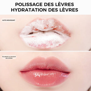 Masque à lèvres à bulles