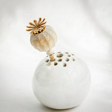 Charger l&#39;image dans la galerie, Décoration de table en pierre de fleur de vase faite à la main