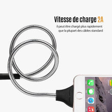 Charger l&#39;image dans la galerie, Câble de données de Chargement de Paume variée pour Apple, Android, Type-c