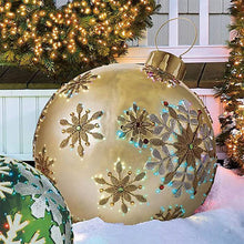 Charger l&#39;image dans la galerie, Boule de Décoration Gonflable de Noël en plein air