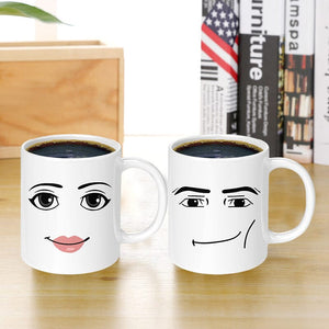 Mug en céramique imprimé Emoji