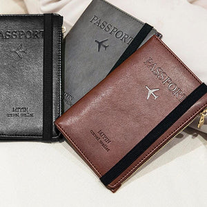 Portefeuille de Passeport avec Blocage RFID