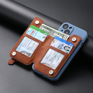 Porte-cartes adhésif multifonctionnel pour portefeuille de téléphone